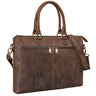 "Bailey" Bolsa De Cuero Para Laptop 15" Grande Para Trabajo Reunión