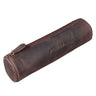 „Miller“ Estuche De Cuero Redondo Vintage Porta Plumas Rollo