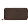 "Mila" Cartera Clásica De Cuero Para Mujer Grande Y Elegante
