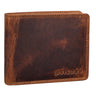 "Lunis" Cartera de Cuero RFID Hombre Vintage con Monedero