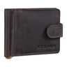 "Lino" Cartera Cuero con Clip para Billetes y Bolsillo Monedas