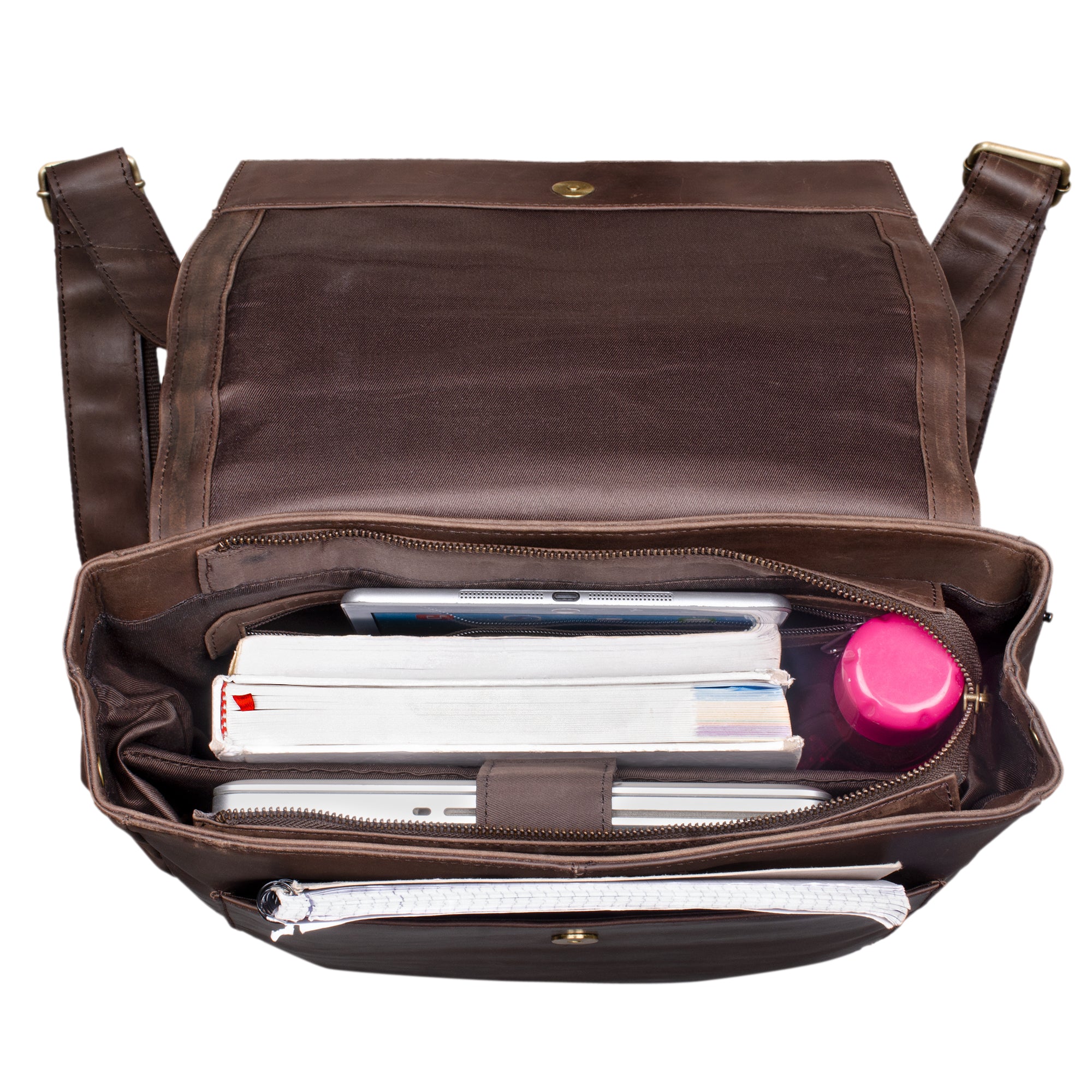 business rucksack herren braun