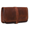 "Flavio" Bolsa de piel vintage para tabaco