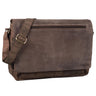 "Jan" Bolsa De Cuero Para Laptop 15,6" Para Hombre Y Mujer De Hombro