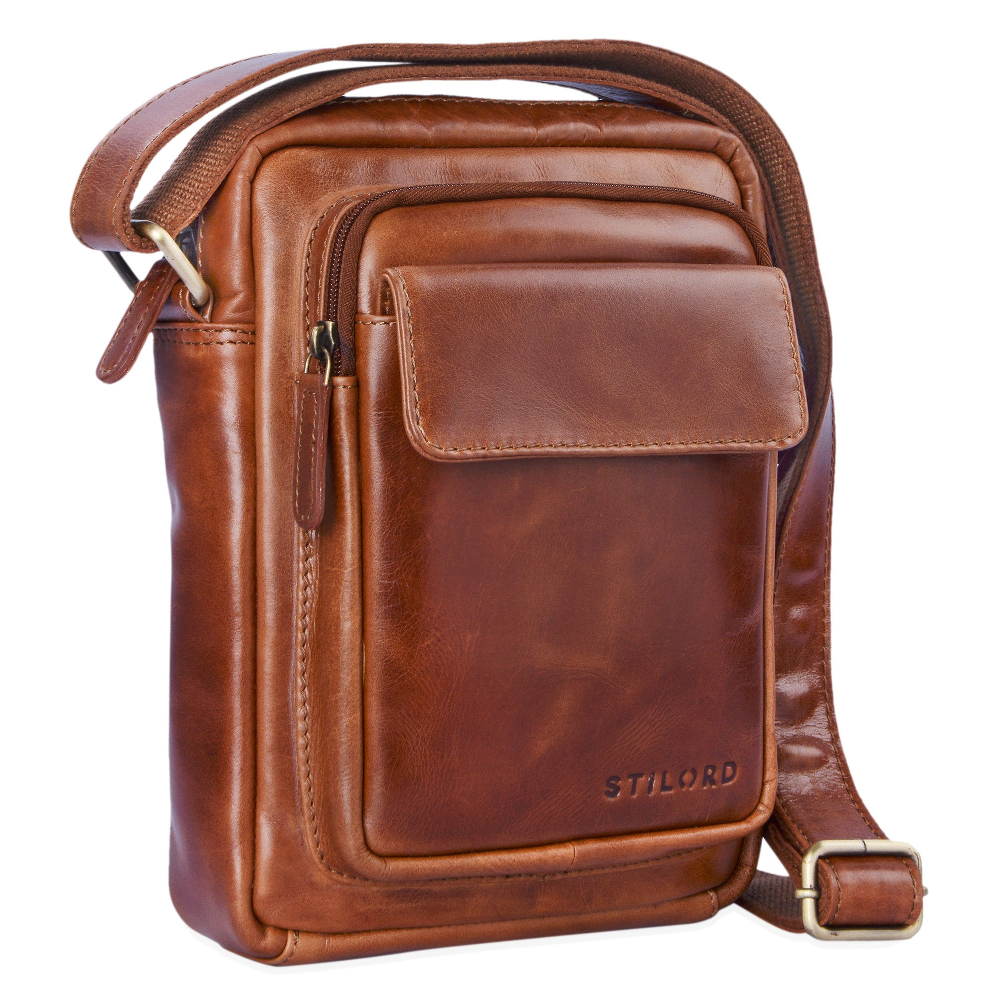 Ledertasche Umhängetasche Männer klein