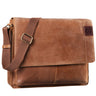 "Athos" Bolso mensajero cuero vintage