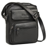 "Amir" Bolso de Cuero para Hombre Pequeño Estilo Bandolera