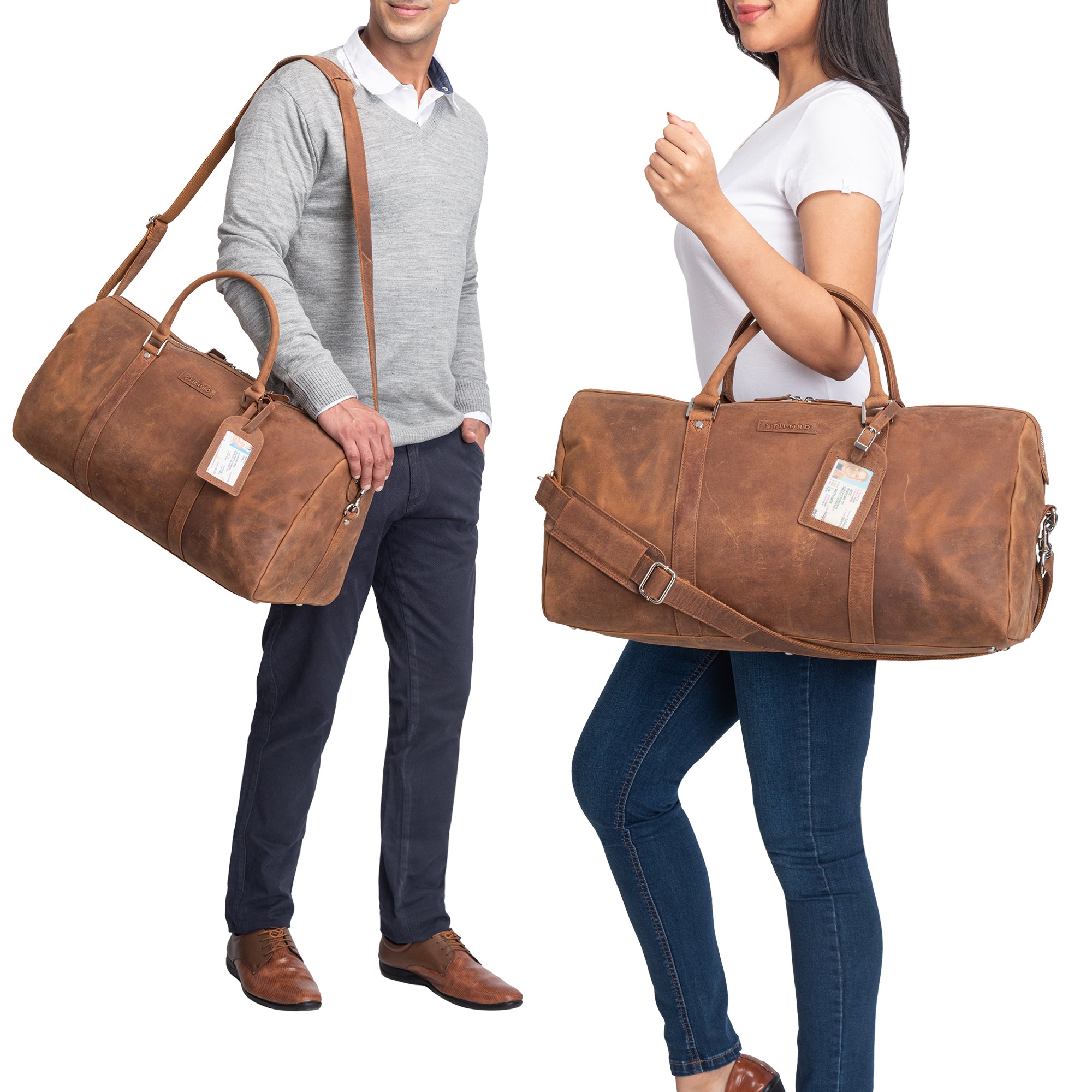 Weekender braun Leder