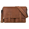 "Russell" Vintage Bolso Mensajero Maletín Cuero