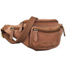 "Eliah" Riñonera o bolsa de cuero vintage