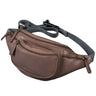 "Eliah" Riñonera o bolsa de cuero vintage