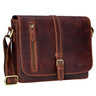 "Riley" Bolso Bandolera Piel Marrón