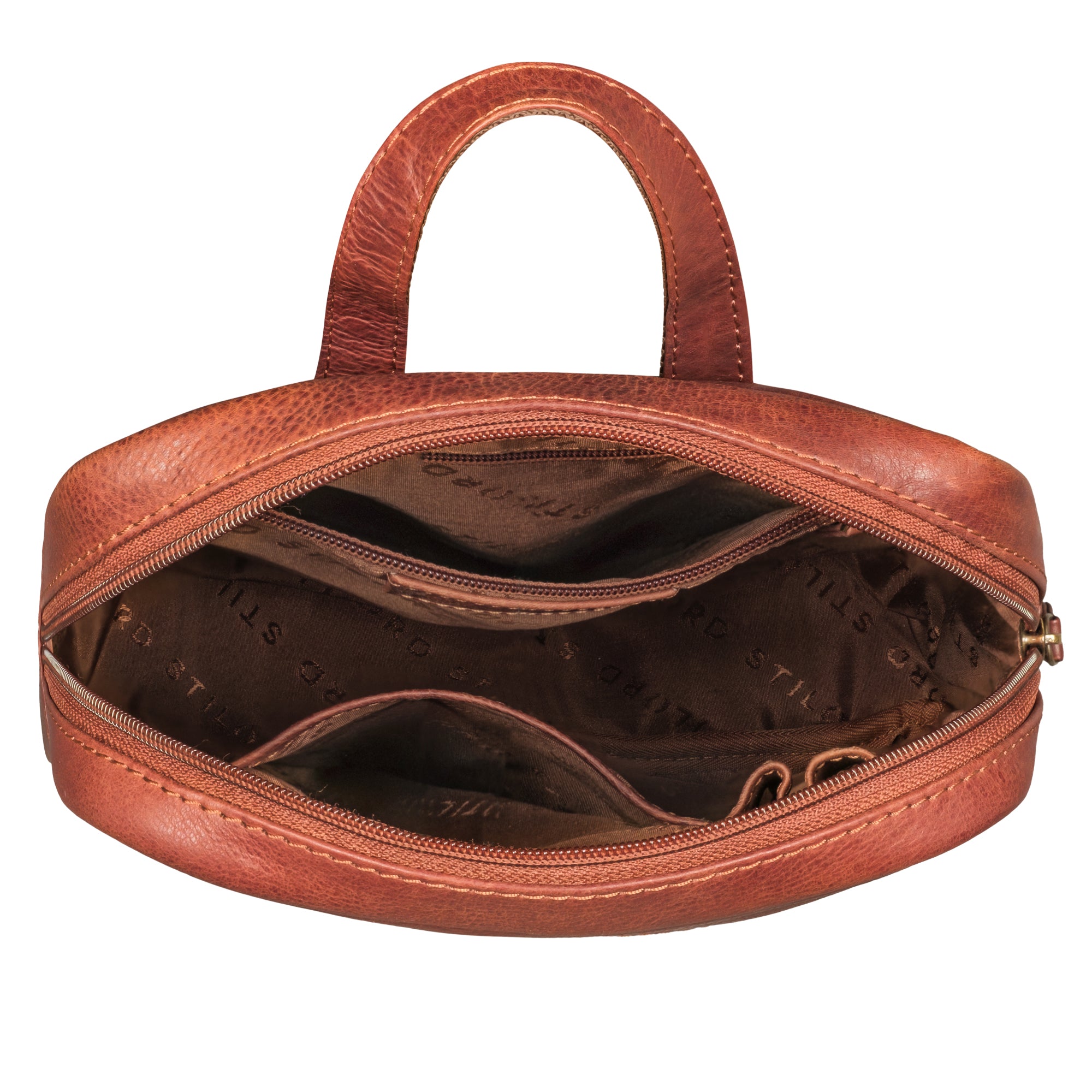 Frauen Lederrucksack Braun