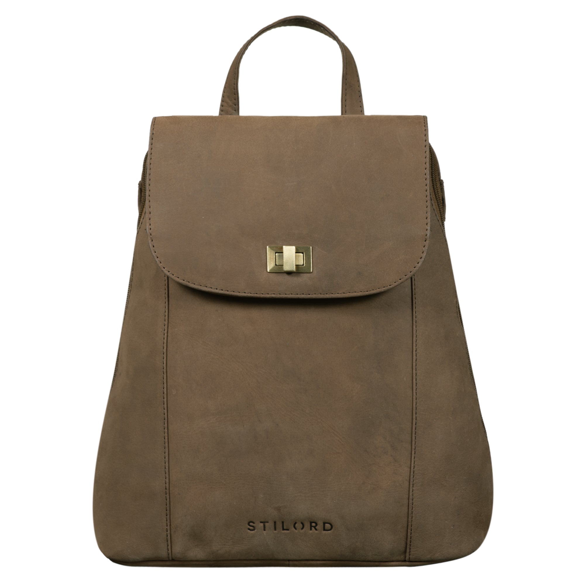 Braune Vintage Leder Tasche