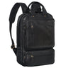 "Trinity" Espaciosa Mochila Cuero Vintage