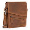 "Steve" Bolso De Cuero Hombre 8 Vintage Pequeño Para Tableta Hombro