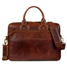 "Alvin" Bolsa De Cuero Business Para Laptop 15" Vintage De Hombro