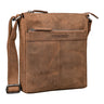 „Aspen“ Bandolera Pequeña De Cuero Vintage Mini Messenger Bag