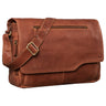 "Marvin" Bolsa De Cuero De Hombro Diseño Vintage Moderno