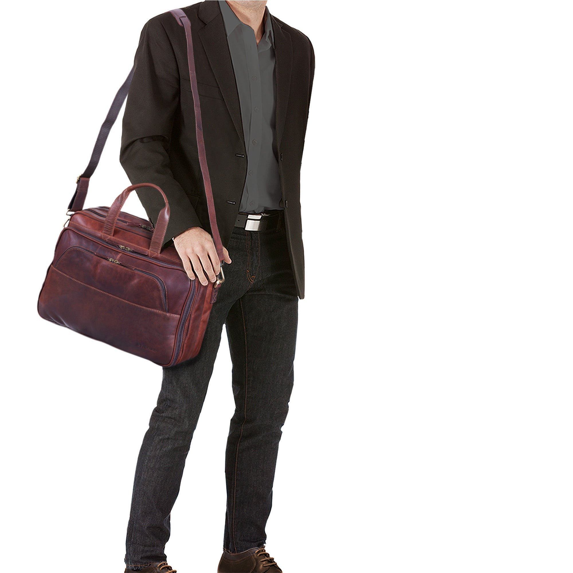 Businesstasche Leder zum Umhängen