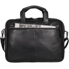 Lehrertasche schwarz Leder