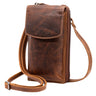 "Jule" Bolso Móvil Mujer De Cuero Con Monedero Para Colgar Vintage