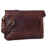 Vintage Ledertasche Messenger Bag Herren braun