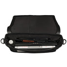 Messenger Bag Leder groß Notebook Netbook schwarz