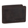 "Jay" Mini Cartera Hombre Cuero RFID Vintage Monedero Pequeño