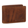 "Jay" Mini Cartera Hombre Cuero RFID Vintage Monedero Pequeño