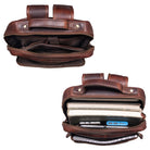 Arbeitsrucksack Leder Groß