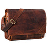 "Nick" Bolso De Cuero Para Hombre Y Mujer Unitasca 15,6"