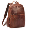 "Gregor" Mochila de Cuero para Mujer y Hombre Ordenador Portatil 13 - 13,3"
