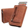 "Roy" Cartera Slim Hombre Cuero con RFID y Bolsillo para Monedas