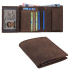 Ledergeldbörse braun Leder