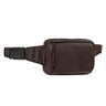 "Boston" Bandolera Cintura Hombre Piel