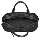 Vintage Handgepäck Ledertasche schwarz