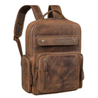 brauner Rucksack Herren Leder