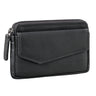 "Cruz" Llavero De Cuero Vintage Con Protección RFID Elegante