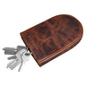 "Monty" Bolsa llaves cuero