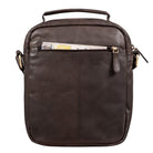 Schultertasche Retro Leder