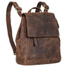 "Allegra" Mochila Elegante de Cuero Mujer Pequeña Estilo Vintage