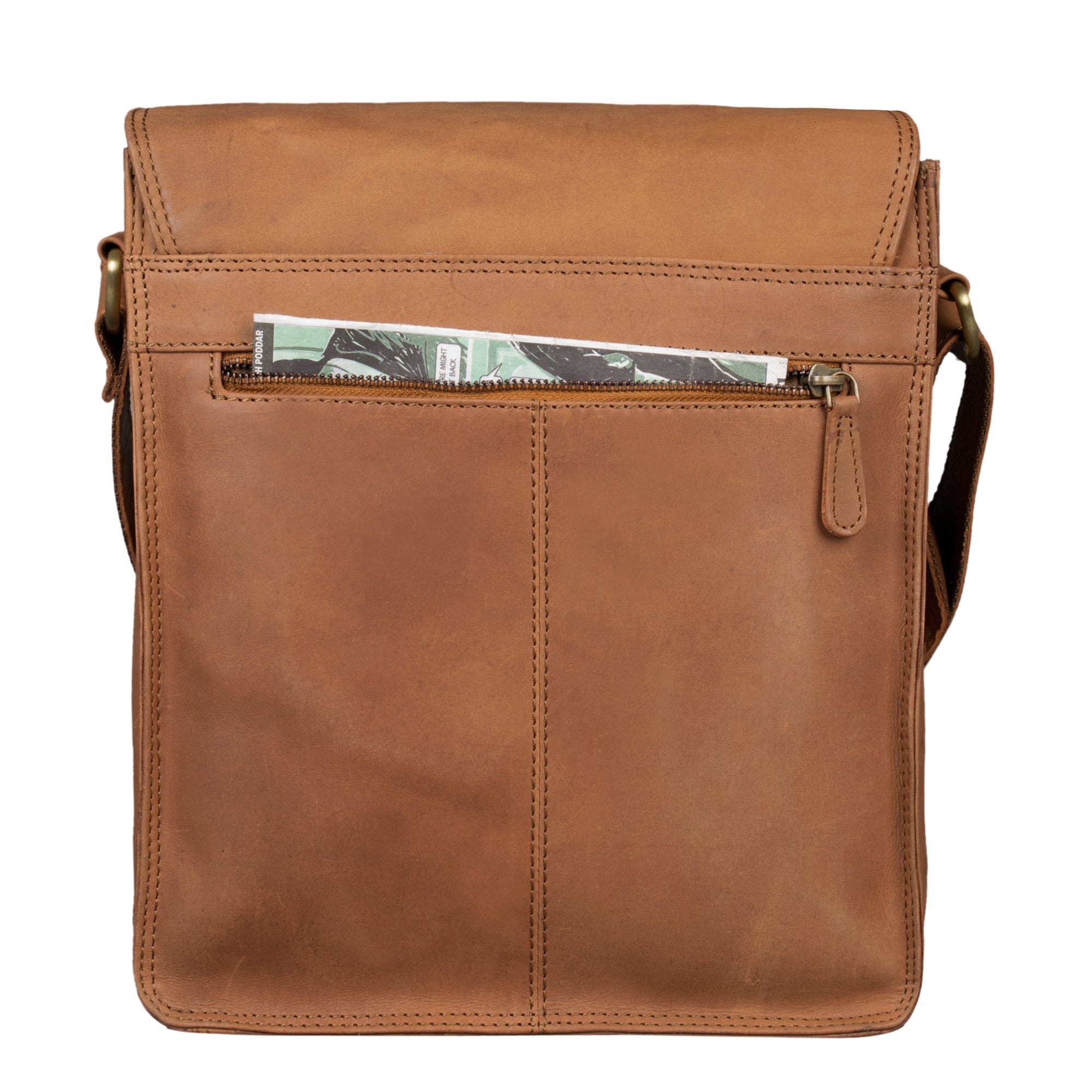 Schultertasche Leder Vintage