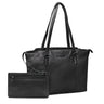 "Livia" Bolso Shopper de Cuero Grande para Mujer con Monedero