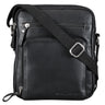 „Darius“ Bolso Para Hombre De Cuero - Tres Compartimentos Principales