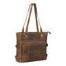 "Liara" Bolso Shopper de Cuero Mujer Grande Elegante de Hombro