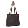 "Brenda" Bolso Grande de Mano Mujeres de Cuero Shopper Amantes Vintage