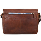 Vintage Ledertasche 15,6 Zoll braun