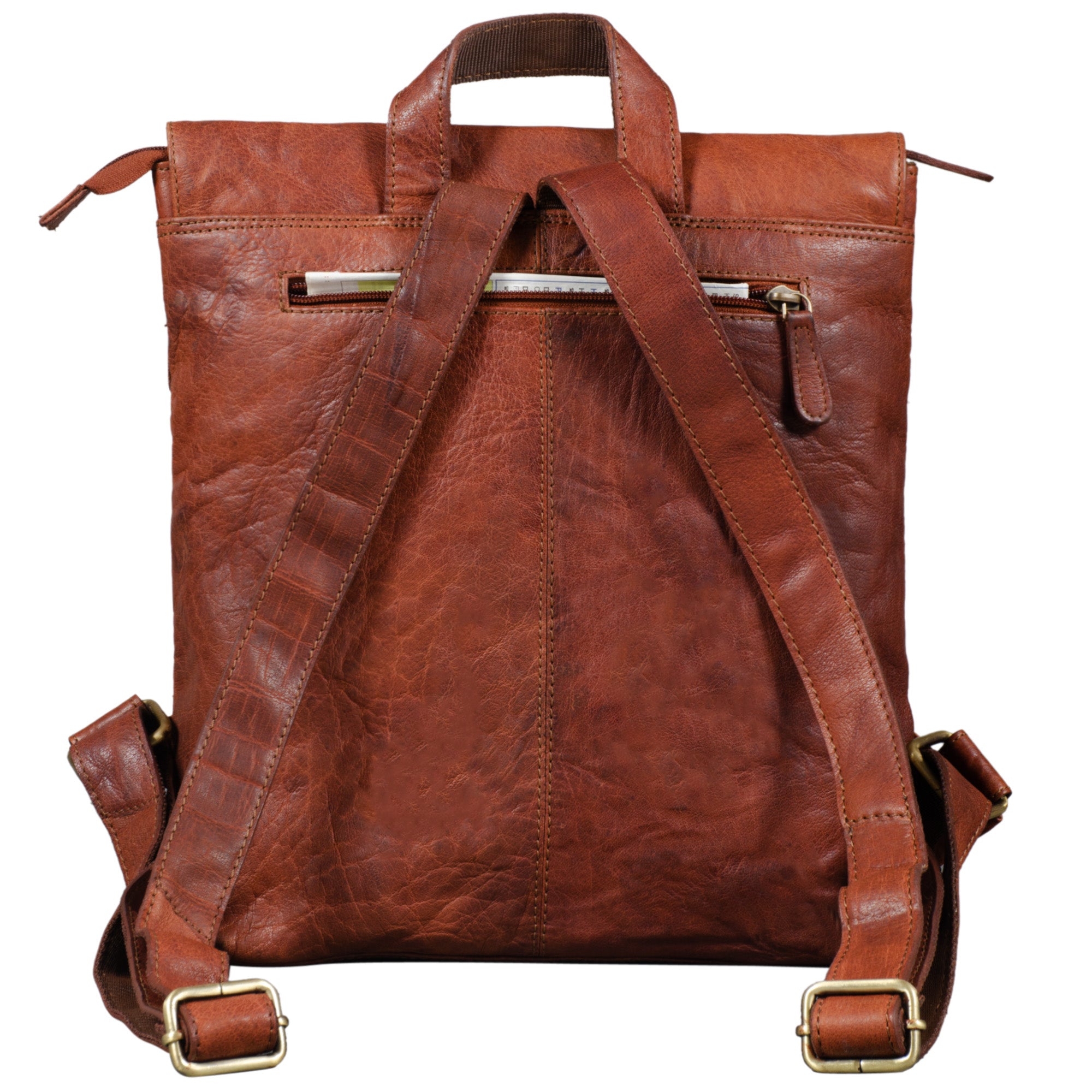 Lederrucksack Tagesrucksack Vintage