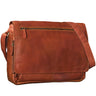 "Jan" Bolsa De Cuero Para Laptop 15,6" Para Hombre Y Mujer De Hombro